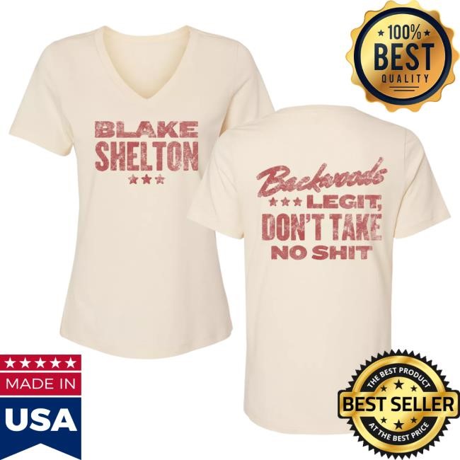 Official Blake Shelton Clothing Shop Store Blake Shelton Backwoods Legit (Women) T-Shirt