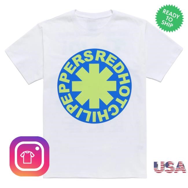 Official Red Hot Chili Peppers Classic Tour Attractive Shirt 2024 - Blue/Mint