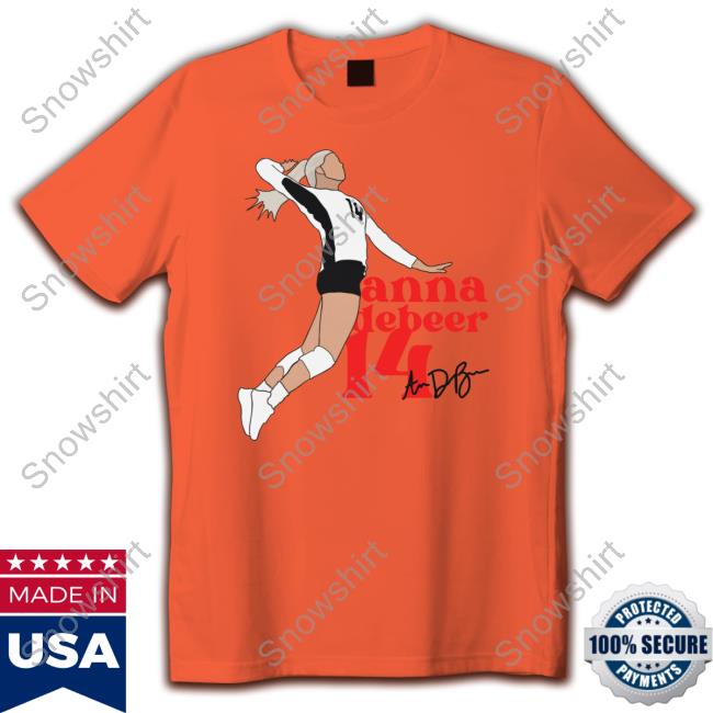 Official Fans Meet Idols Merch Anna Debeer 14 Signature T Shirts