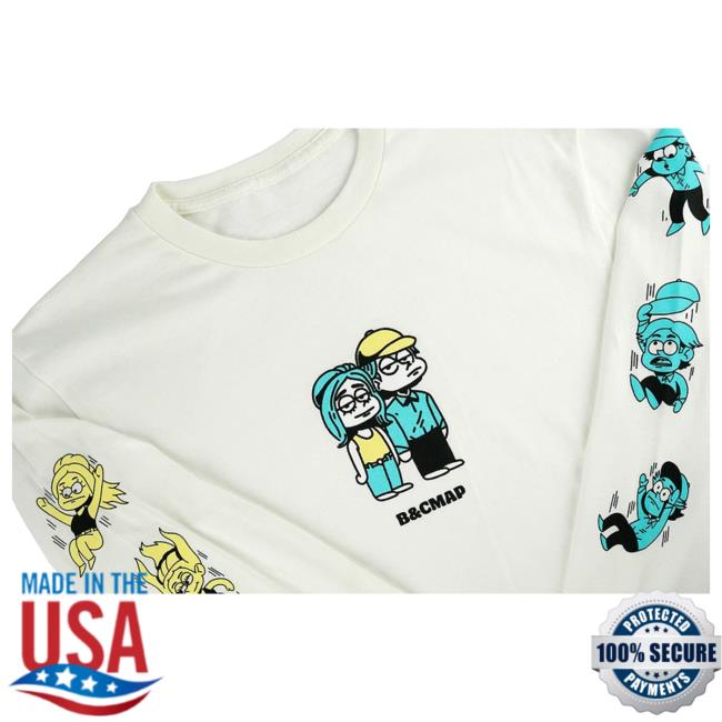 Official Tmg Studios Merch Split Personalities White Long-Sleeve Official Tmg Studios Merch Split Personalities White Long Sleeve Tee Shirt