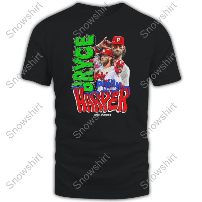 Official Jomboy Media Merch Bryce Warper Philly's Chosen One Tee Shirt
