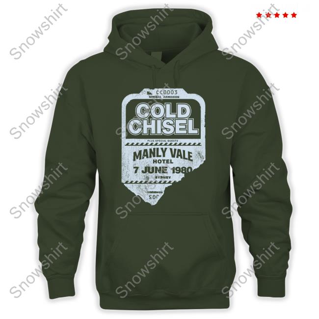 Cold Chisel - Ticket Stub - Navy Shirts Archie Roach Cold Chisel - Ticket Stub - Navy Long Sleeve Tee