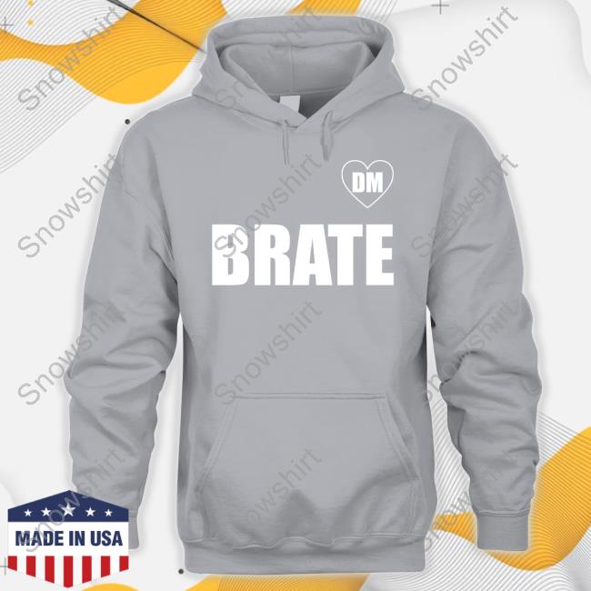 Brate Dm Crewneck Sweatshirt Kerith Burke Brate Dm Long Sleeve Tee Kerith Burke