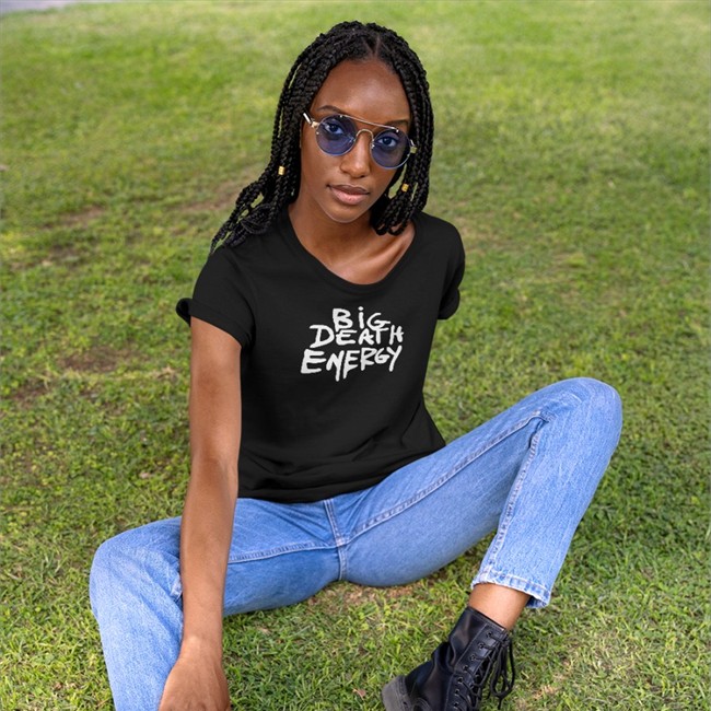 Big Death Energy Hooded Sweatshirt Makeitslowerr