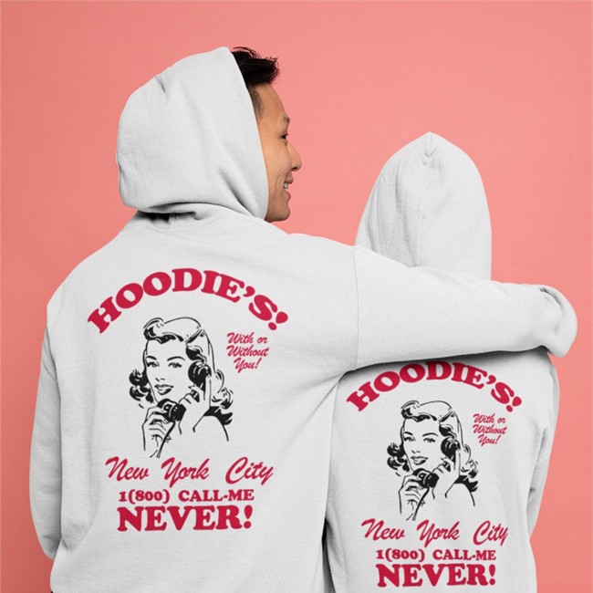Hoodie's Call Me Never New York City Tee Shirt