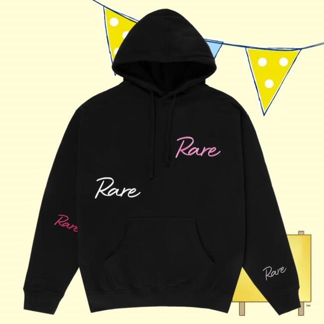 Official Selena Gomez Rare Embroidered Hooded Sweatshirt