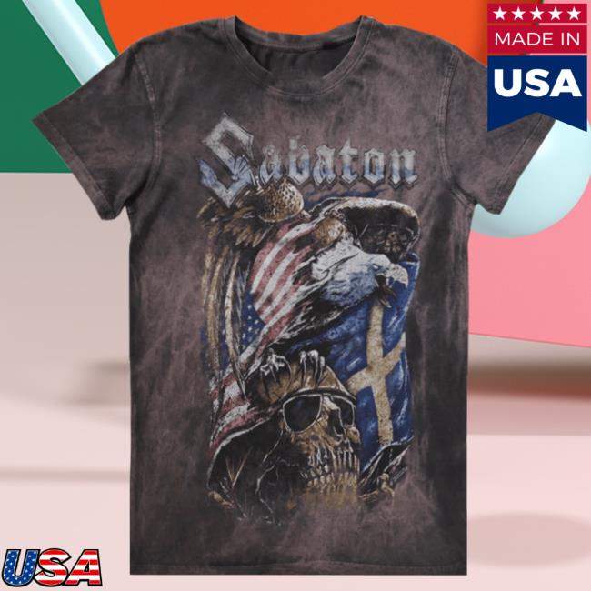 Official Sabaton Merch Store Sabaton War Eagle Vintage Tee Sabaton Shop