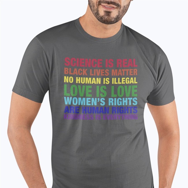 Science Is Real Black Lives Matter No Human Is Illegal Love T Shirt Tom Hanks Science Is Real Black Lives Matter No Human Is Illegal Love Hoodie The Astute Galoot