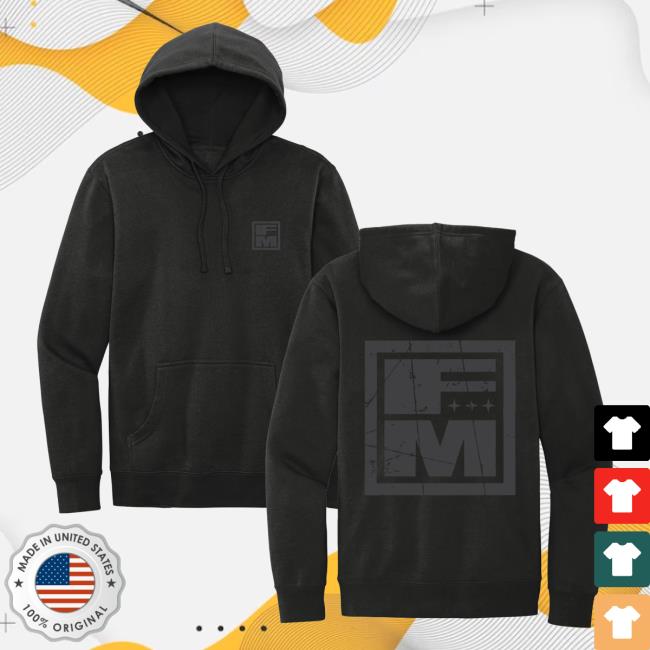Official Mike Shinoda Merch Store Mike Shinoda Fm Black Pullover Hoodie MikeShinoda