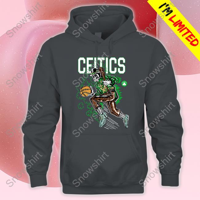 Warren Lotas Celtics Clover Crewneck Sweatshirt Ceitics Skull Long Sleeve T Shirt