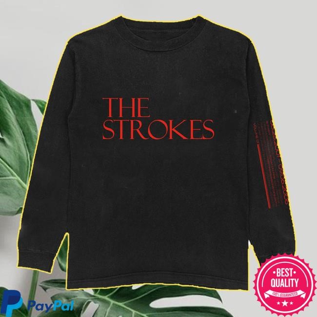 The Strokes The Singles Volume 01 Long Sleeve Tee | The Strokes Merch Shop