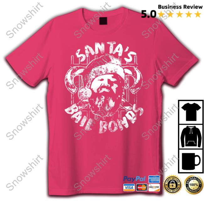 Robert Oberst Santa's Bail Bonds Tee