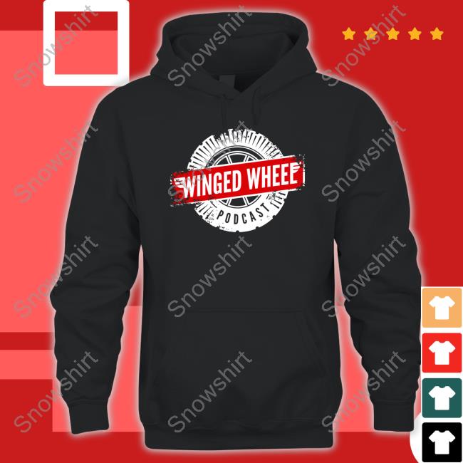 Winged Wheel Podcast Tee Winged Wheel Podcast Shirt