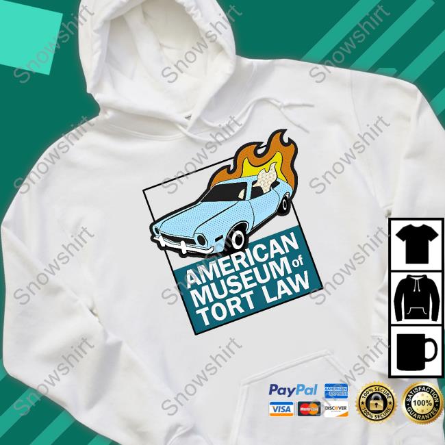 American Museum Of Tort Law Store Flaming Pinto Logo Tee Shirt Ben Collins