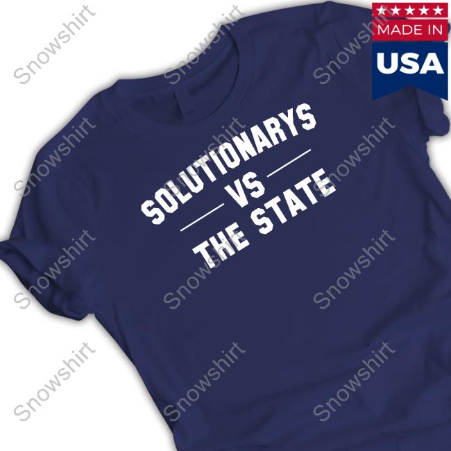 Black Guns Matter Merch Solutionary Vs The State Shirt