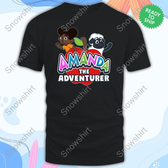Official Amanda The Adventurer Merch Amanda The Adventurer Logo Tee Shirt