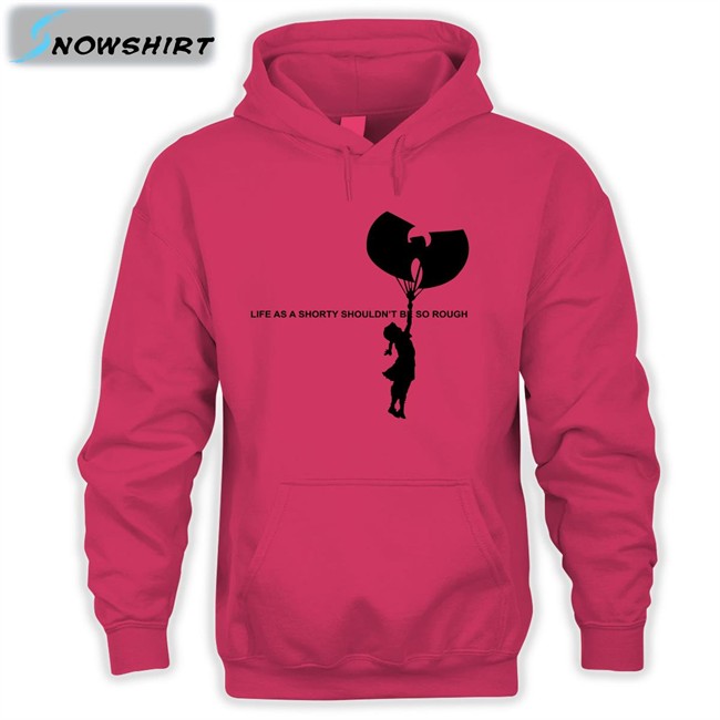 Life As A Shorty Shouldn’T Be So Rough Tee Wu Tang Is For The Children Banksy Life As A Shorty Shouldn’T Be So Rough Long Sleeve T Shirt Wu Tang Banksy