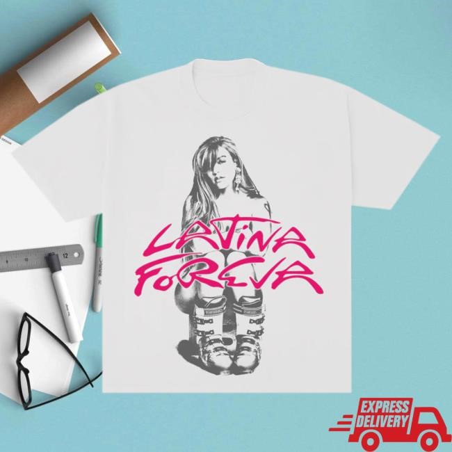 Karol G Official Merch Store Karol G LATINA FOREVA Ski Tees Karol G Official Merch Store Karol G LATINA FOREVA Ski Top Shirt