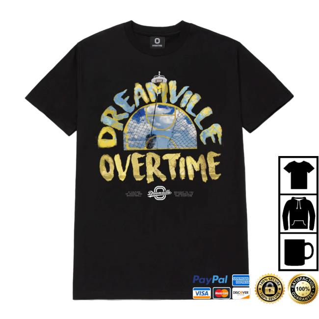 Official Dreamville Merch Dreamville X Overtime Culture Tees