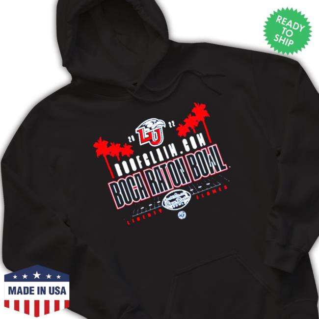 Official 2022 Boca Raton Bowl Liberty Flames Tee Shirt
