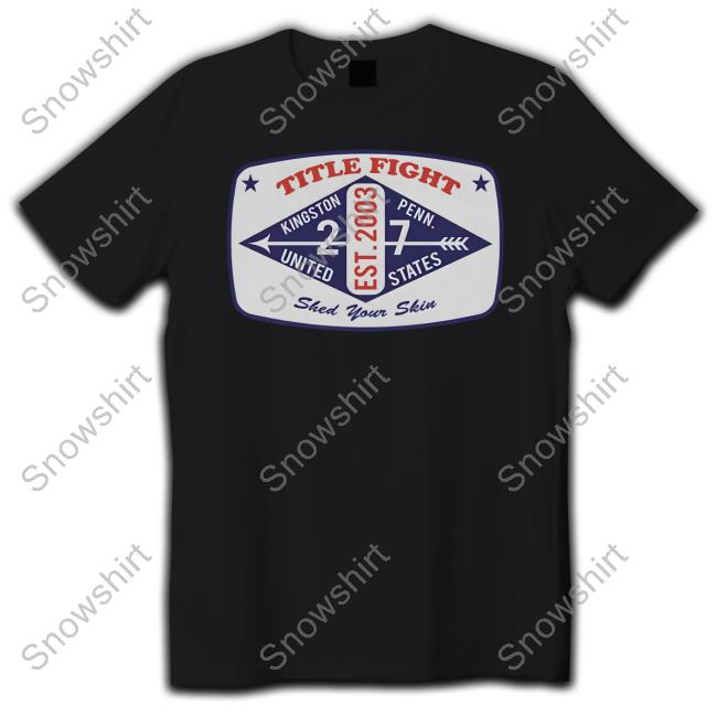 Free Divide Merch Title Fight Diamond Tee Shirt