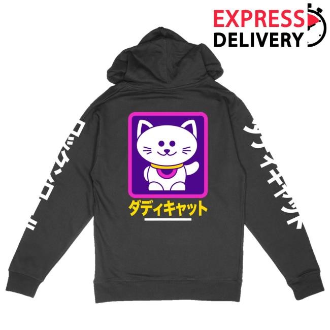 Official The Struts Store Shop Japanese Cat Pullover Hoodie