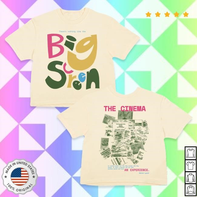 Official Super Yaki The Big Screen - Boxy Shirt SuperYaki