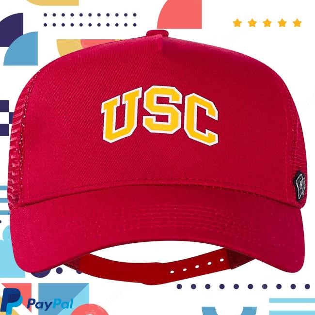USC Trojans Unisex Hype and Vice Cardinal Trucker Cap USC Bookstores Officical USC Trojans Unisex Hype and Vice Cardinal Trucker Cap USC Bookstores Officical