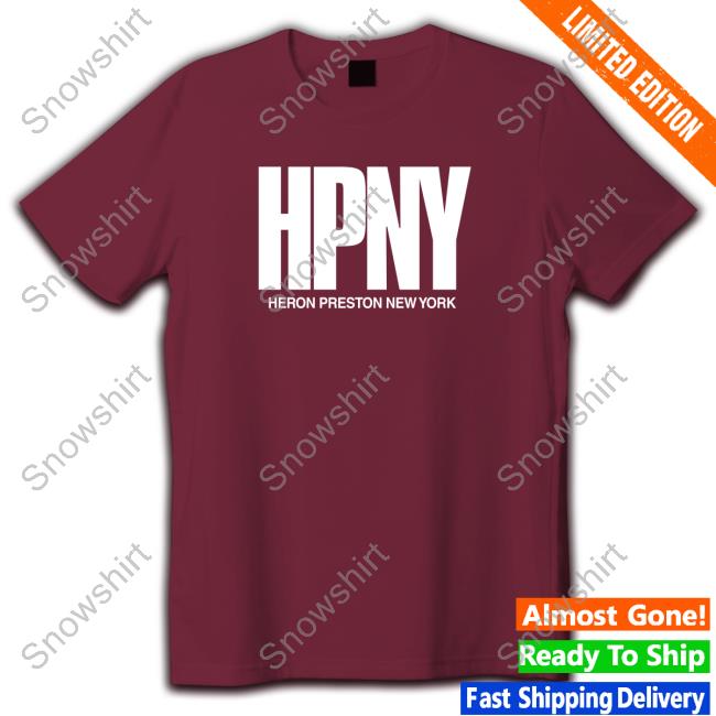 Official Reg HPNY Long Sleeve Tee Official Reg HPNY Tee Shirt