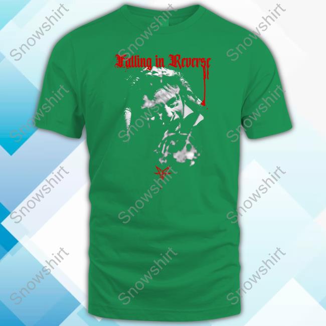 Official Falling In Reverse Shattered Shirt Falling In Reverse Shattered Shirt