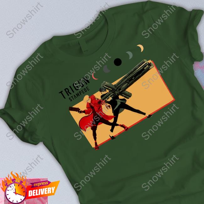 Trigun Stampede T Shirt White Trigun Stampede Duo T Shirt