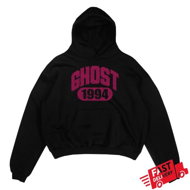 Official Ghost Racing Apparel Ghost Racing Burgundy 1994 Ghost Hoody - Black