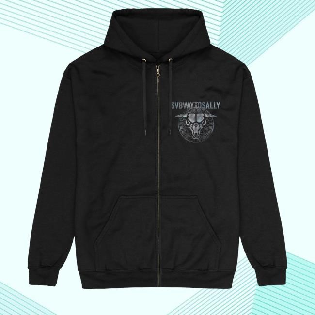 Bull Skull Pullover Hoodie Subway To Sally | Fanartikel