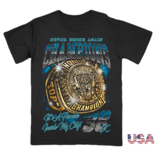 Official Never Broke Again Merch Never Broke Again Champion Tee Shirt