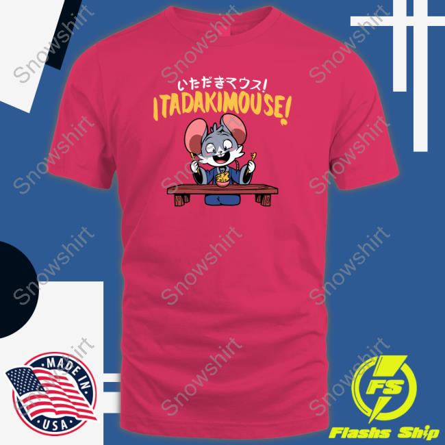 Official Shark Robot Shop Itadaki Mouse T Shirt Scott Frerichs Official Shark Robot Shop Itadaki Mouse Shirts Scott Frerichs