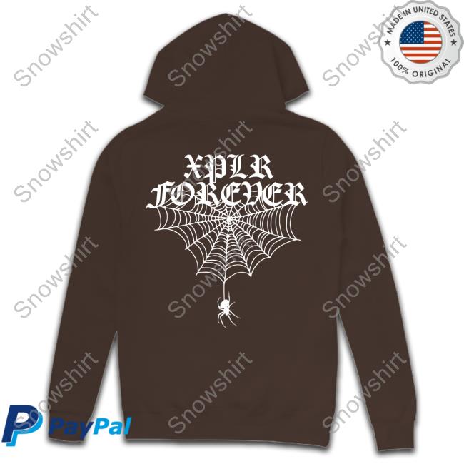 Official XPLR Spider Shirt XPLR Forever Spider Shirt
