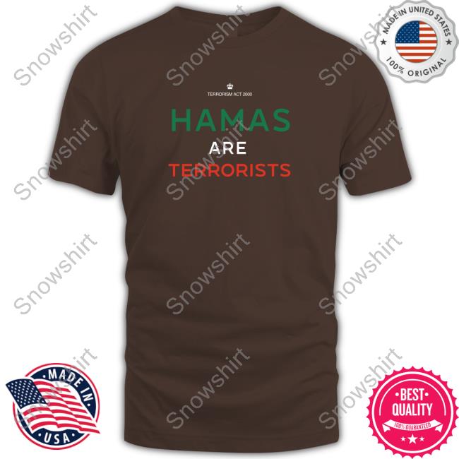 Niyak Ghorbani Hamas Are Terrorists Shirts