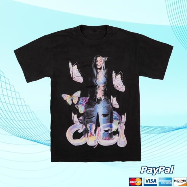 Ciara - Butterfly Tee Shirt Ciara Merch