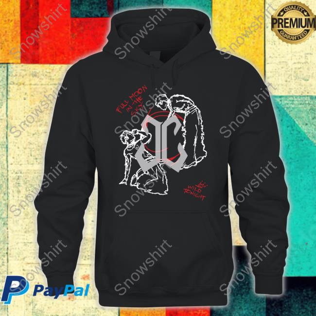 Official Josh Cullen Full Moon In The Sky Wild Tonight Josh's Pick Hoodie