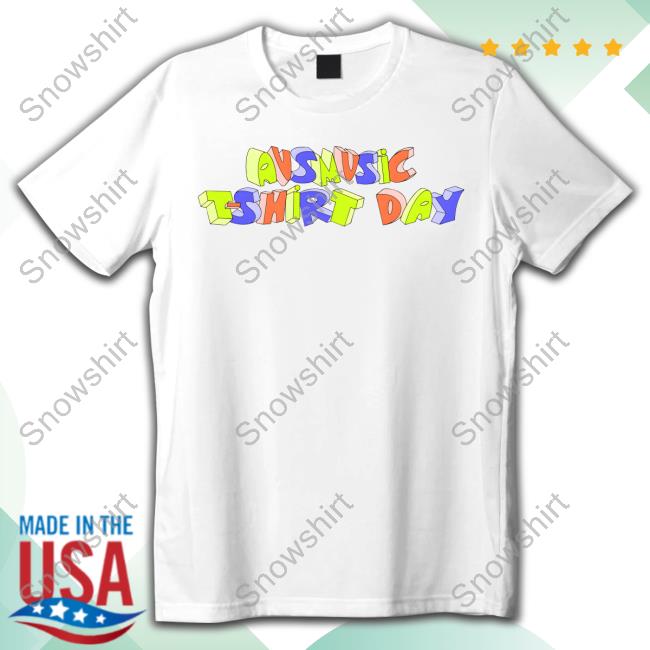 Ausmusic T-Shirt Day Unisex - 2023 White Tee
