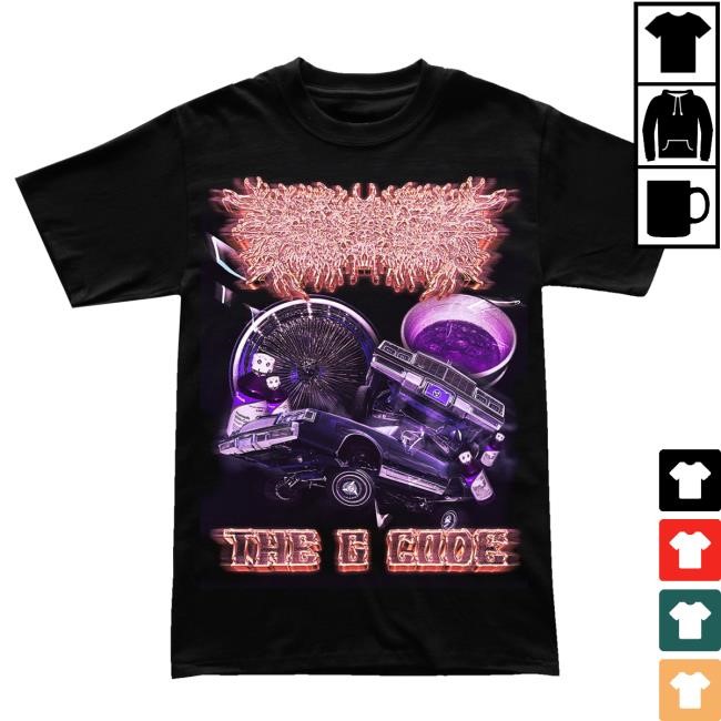 Peeling Flesh "The G Code" Short SleeveShirt Black – Peeling Flesh Shop Merch