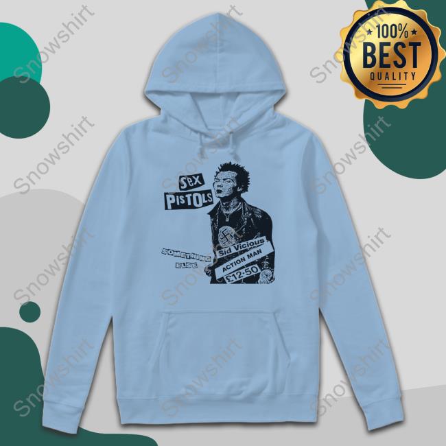 Original 70's Sex Pistol Sid Vicious Chopped Long Sleeve Tee 70's Sex Pistol Sid Vicious Chopped Limited Edition Hoodie