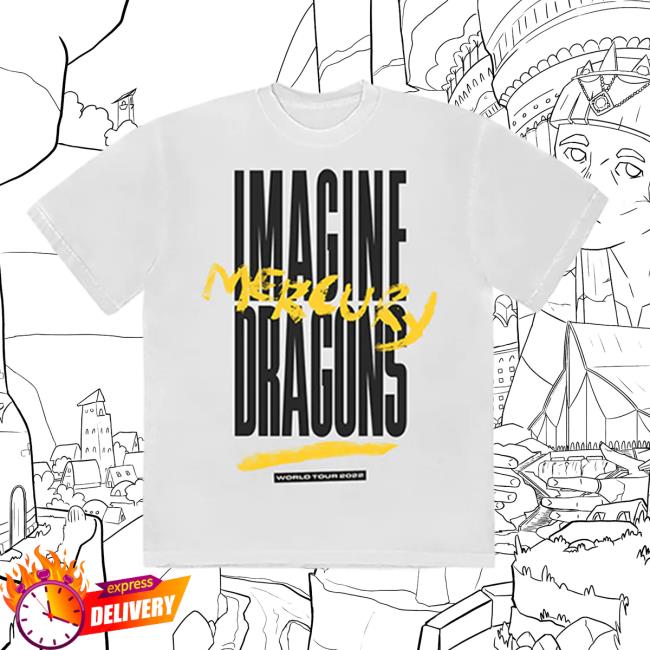 Official Imagine Dragons Apparel Store Merch Mercury Tour Dateback Leg 1 T Shirt Imagine Dragons Shop