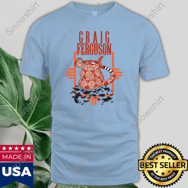 Official Craigferguson Merch Store Rattlesnake Mug Tshirt