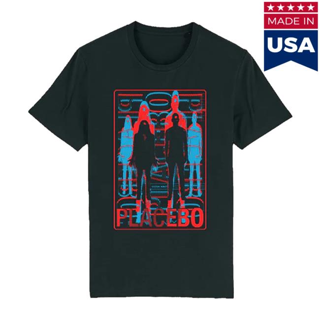 Placebo Merch Store Silhouettes Vintage Shirt Placebo Clothing Shop Official Apparel