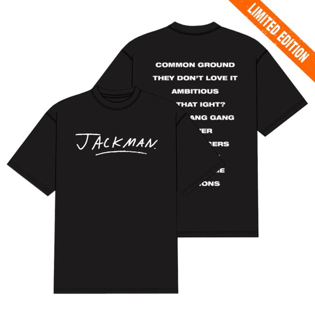 Official Jack Harlow Merch Store Jack Harlow Jackman. Tracklist Top Shirt Jack Harlow Clothing Shop