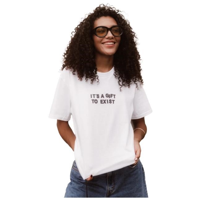 Official Olivia Dean Merch Store Olivia Dean It's a Gift To Exist T Shirt