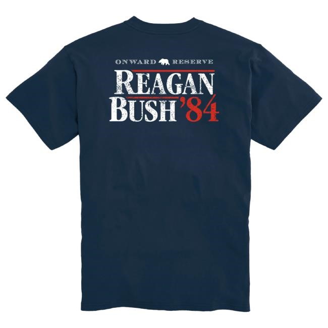 Ultimate Collegiate Throwback Reagan Bush 84 Tee