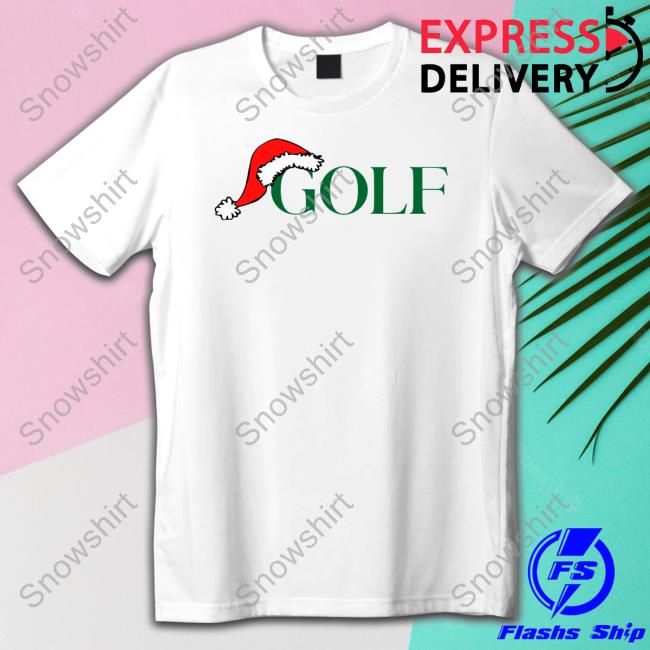 Golf Santa Shirt