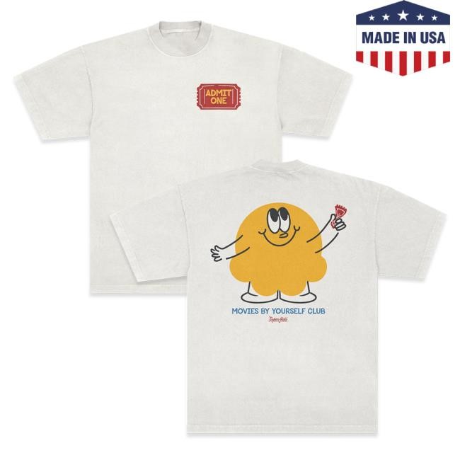 Official Super Yaki Movies By Yourself Club Tshirt SuperYaki